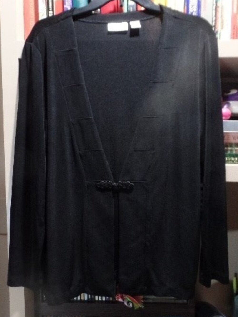 Chico's Travelers frog-closure Jacket